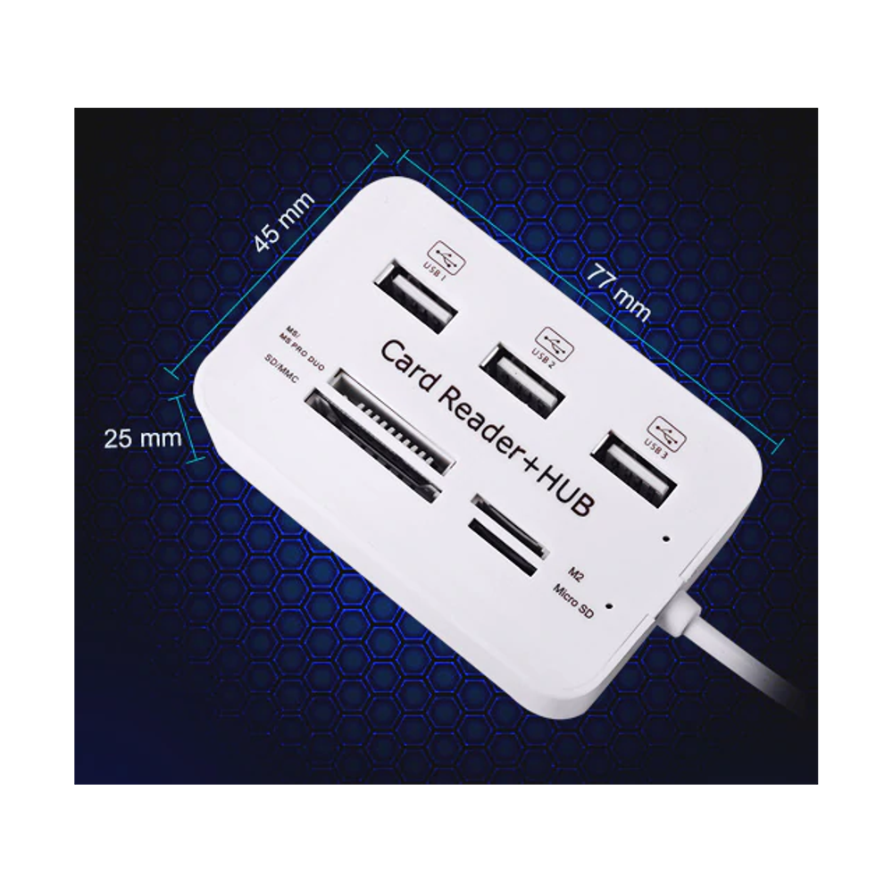 Fotokvant USB-hab-2 картридер+хаб