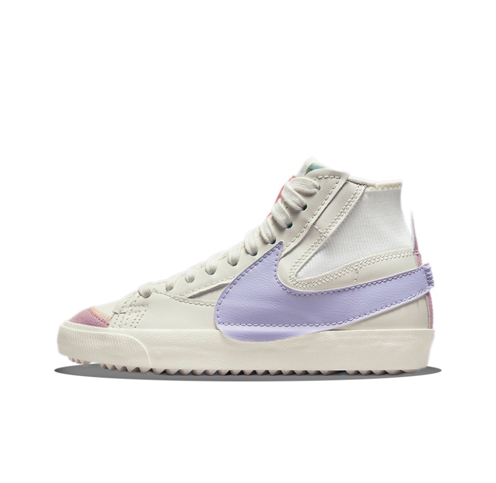 Nike Blazer Mid 77 Jumbo Sail and Pure Violent DO8909 167 0 insneaker.ru