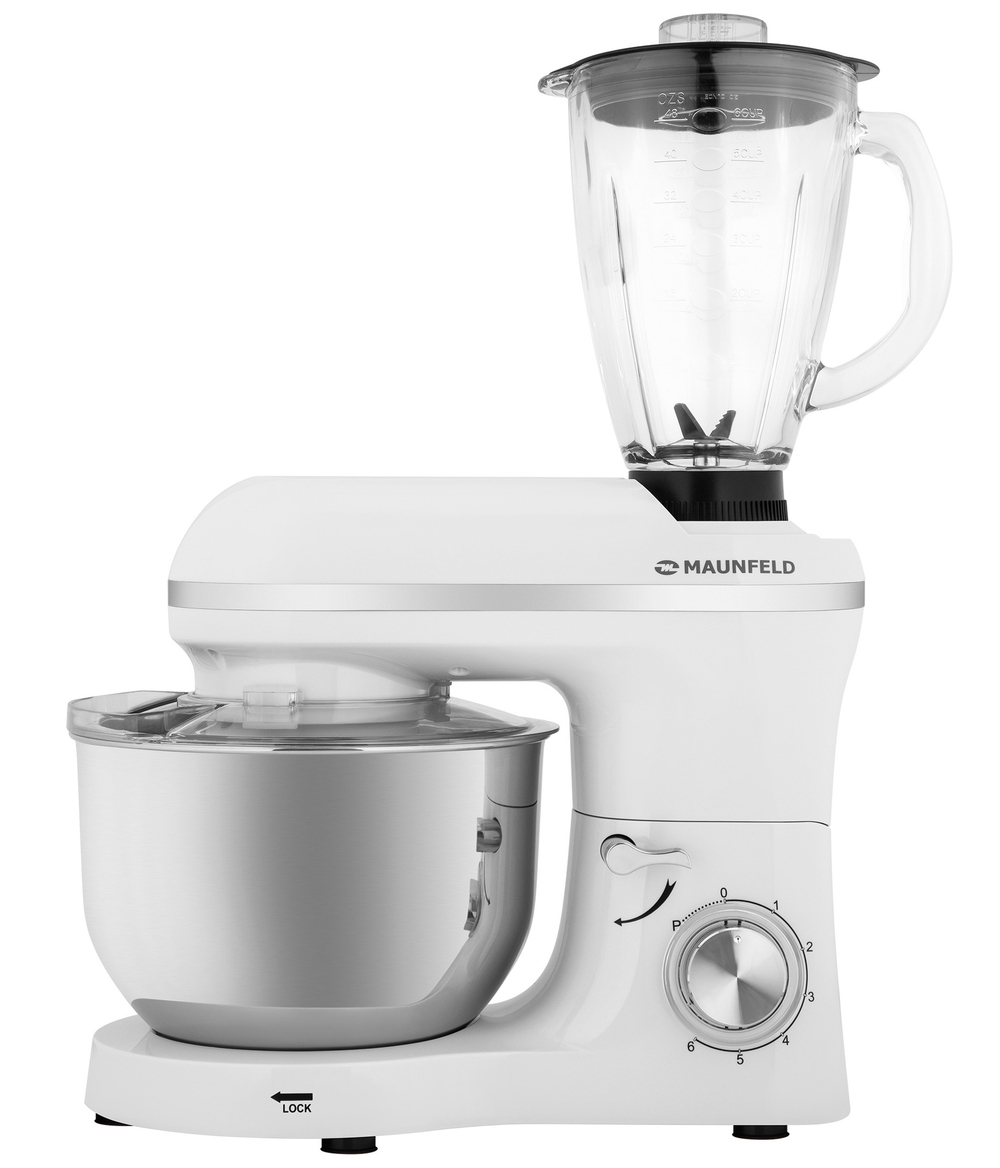 Кухонный комбайн 2 в1 MAUNFELD MF-435WH PRO фото 