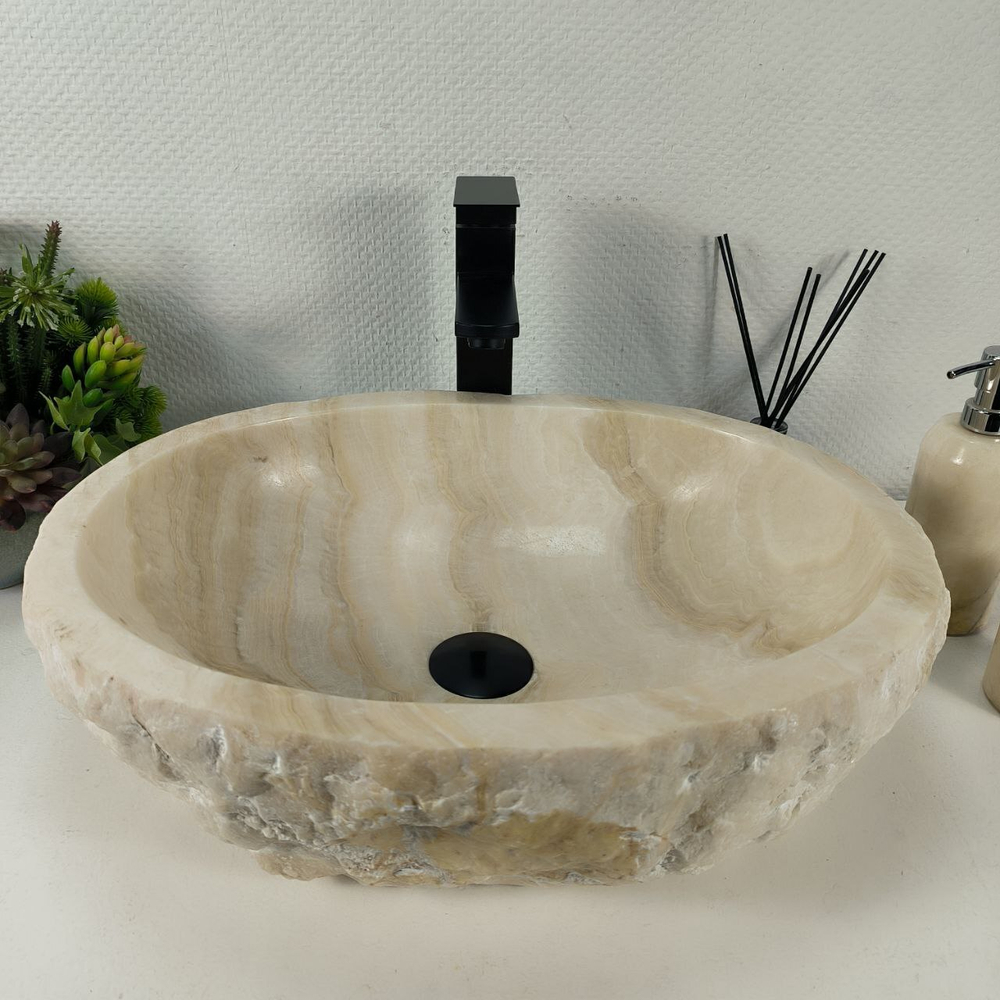 Раковина из оникса Erozy White EO-64319 51*41*14 0213