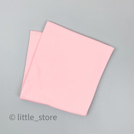 Пеленка хлопковая "Звери" карамельно-розовая