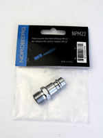 Переходник быстросъемный резьба 1/4" - металл