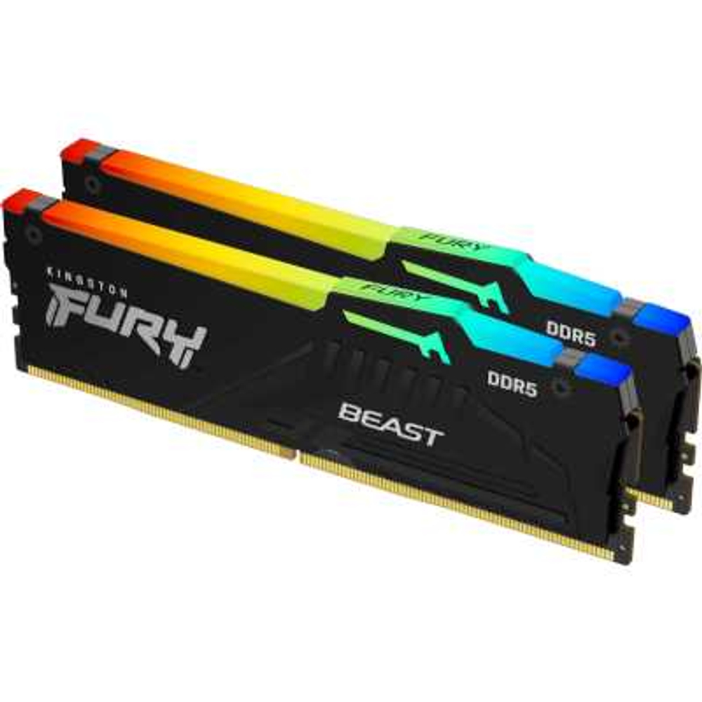 Оперативная память Kingston Fury Beast RGB KF552C40BB2AK2-64