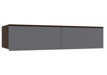 Шкаф Woodville Роут венге, графит софт