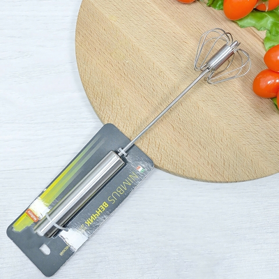 Венчик нерж для взбивания полуавтоматический "Nimbus", 25,5*5,8см