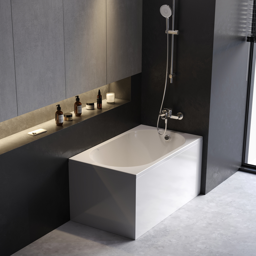 Ванна акриловая, 120х70 см AM.PM X-Joy W94A-120-070W-A
