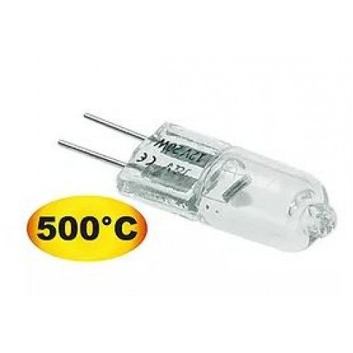 359596 GEV Галогеновая лампа жаростойкая G4 10W 12V 500°C (Аналог 3024.0201P Rational)