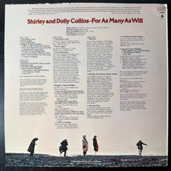 Виниловая пластинка Shirley And Dolly Collins – For As Many As Will LP