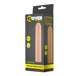 Фаллическая насадка 18см телесного цвета ToyFa XLover 748008