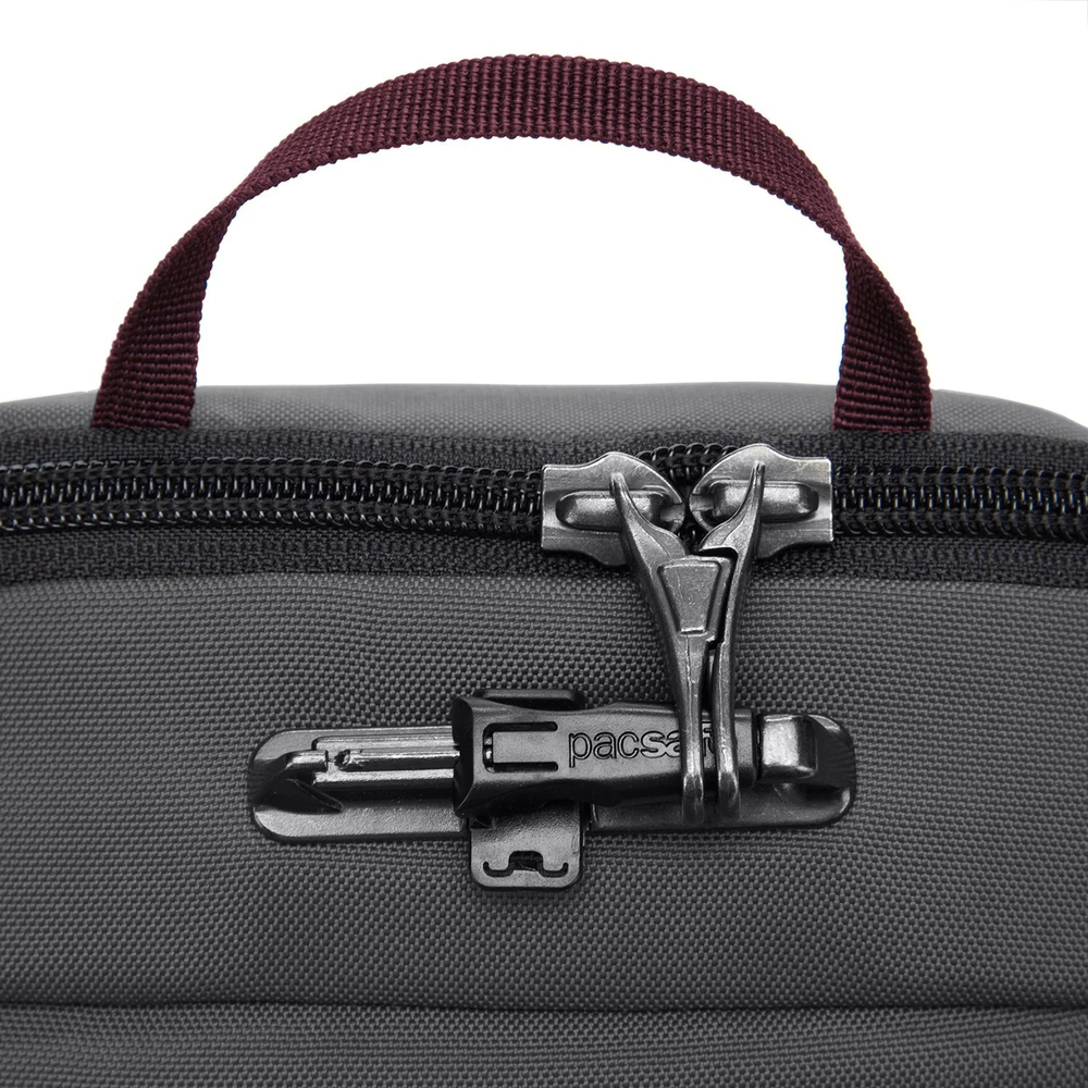 Сумка антивор Pacsafe Metrosafe X compact crossbody, серый, 3 л.