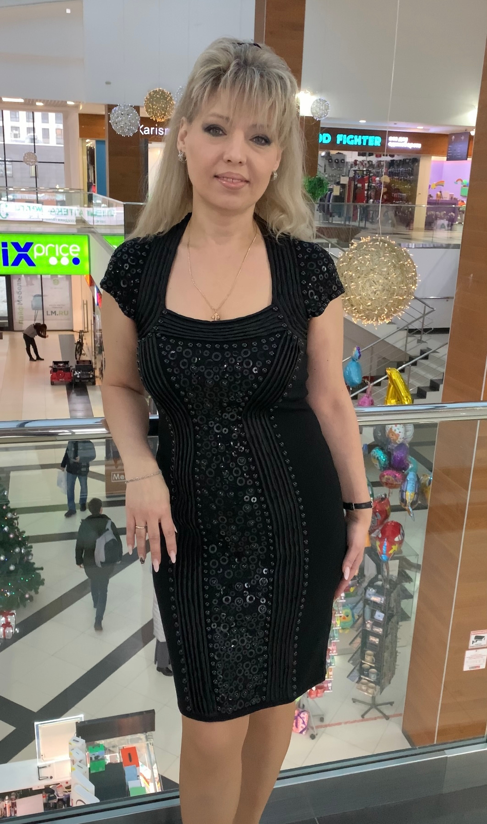 Французский черный сарафан-платье приталенного кроя