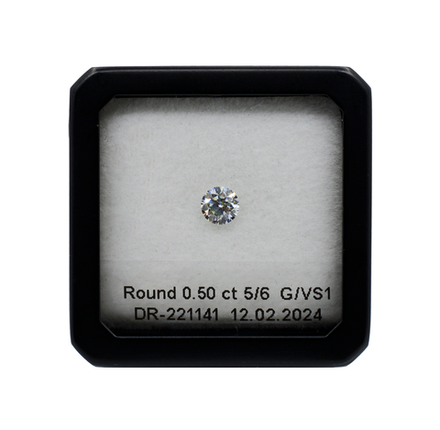 Бриллиант (Кр-57, Ø 5.06 мм, 5/6, 0.50 ct)