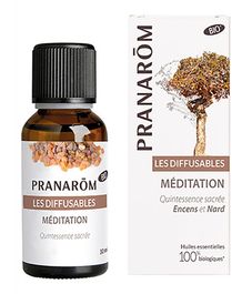 Смесь эфирных масел для ультразвукового диффузора Медитация, Pranarom