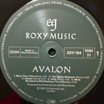 Roxy Music - Avalon (Германия 1982г.)