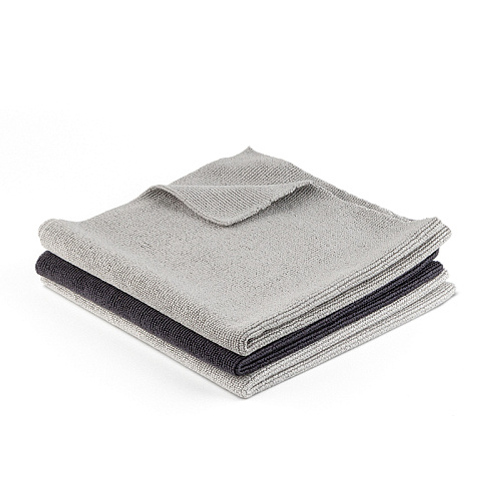 Shine Systems Perl Towel - микрофибра с двойным плетением без оверлока 40*40см, 350гр/м2, 3 шт