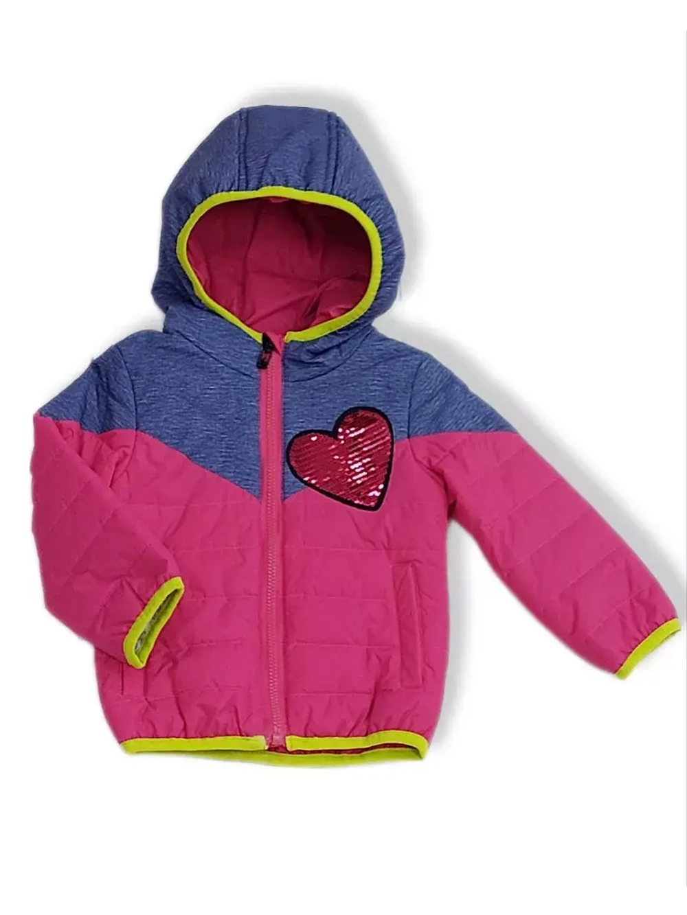 Куртка детская демисезонная с сердечком весна