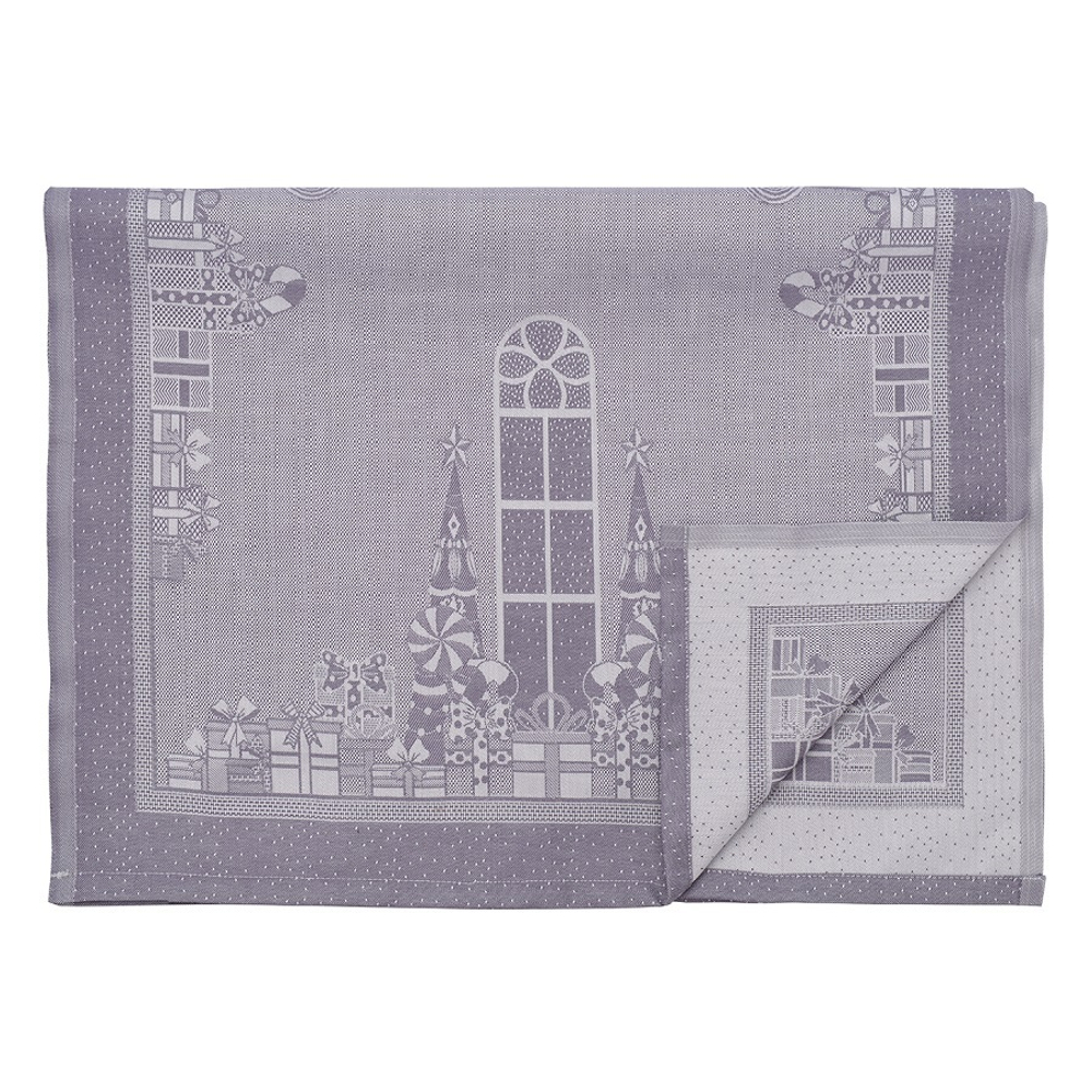 Дорожка на стол 53х150см Tkano Щелкунчик New Year Essential сиреневая