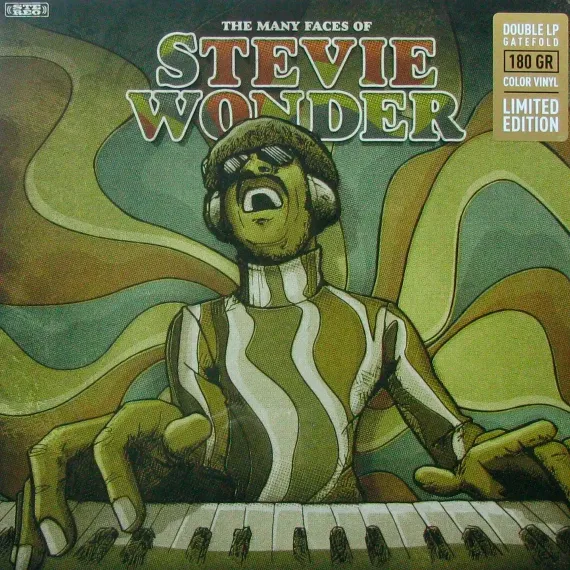 Various Artists - The Many Faces Of Stevie Wonder - Coloured LP