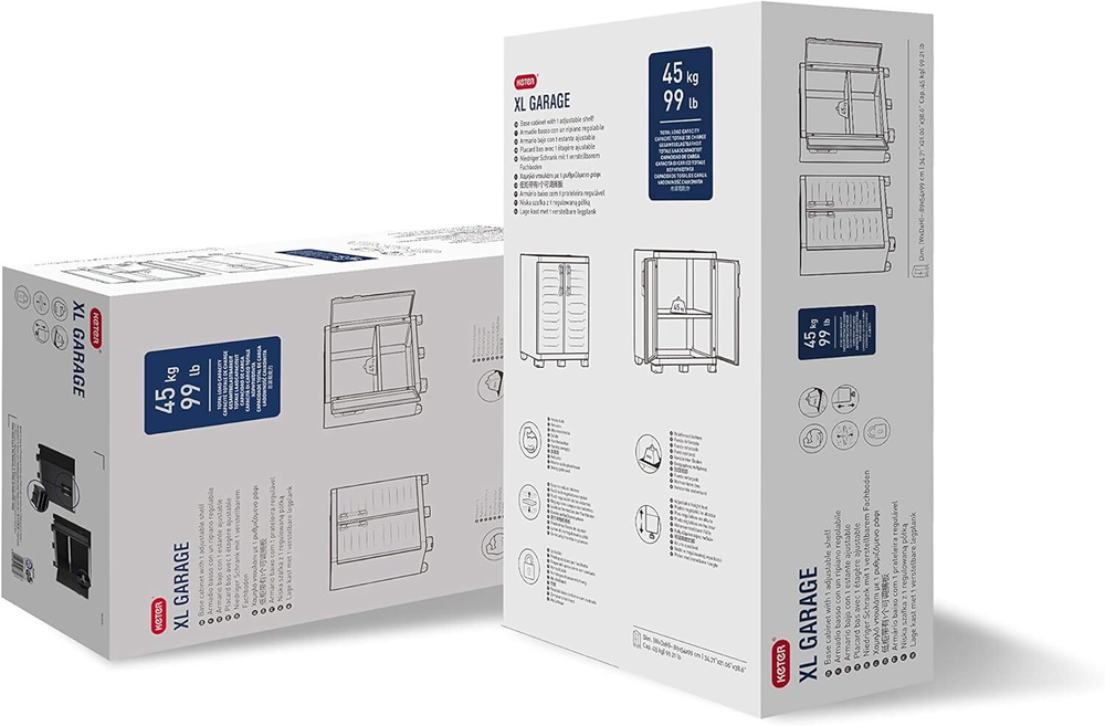 Пластиковый шкаф Keter Titan Tall Cabinet