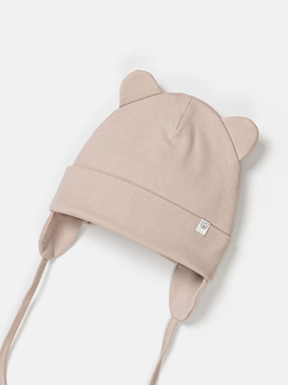 Шапка трикотажная двухслойная "Крем-брюле" 0+