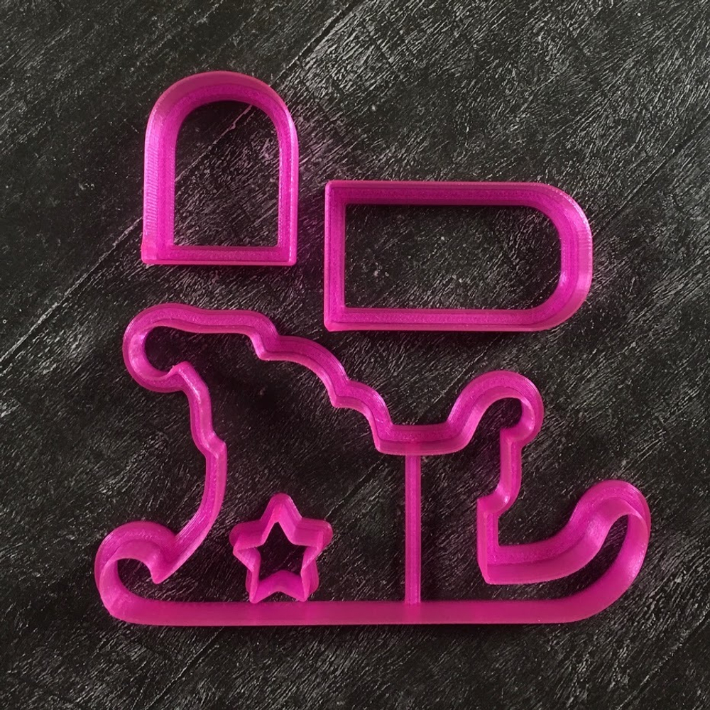 Набор новогодний "Сани" №1