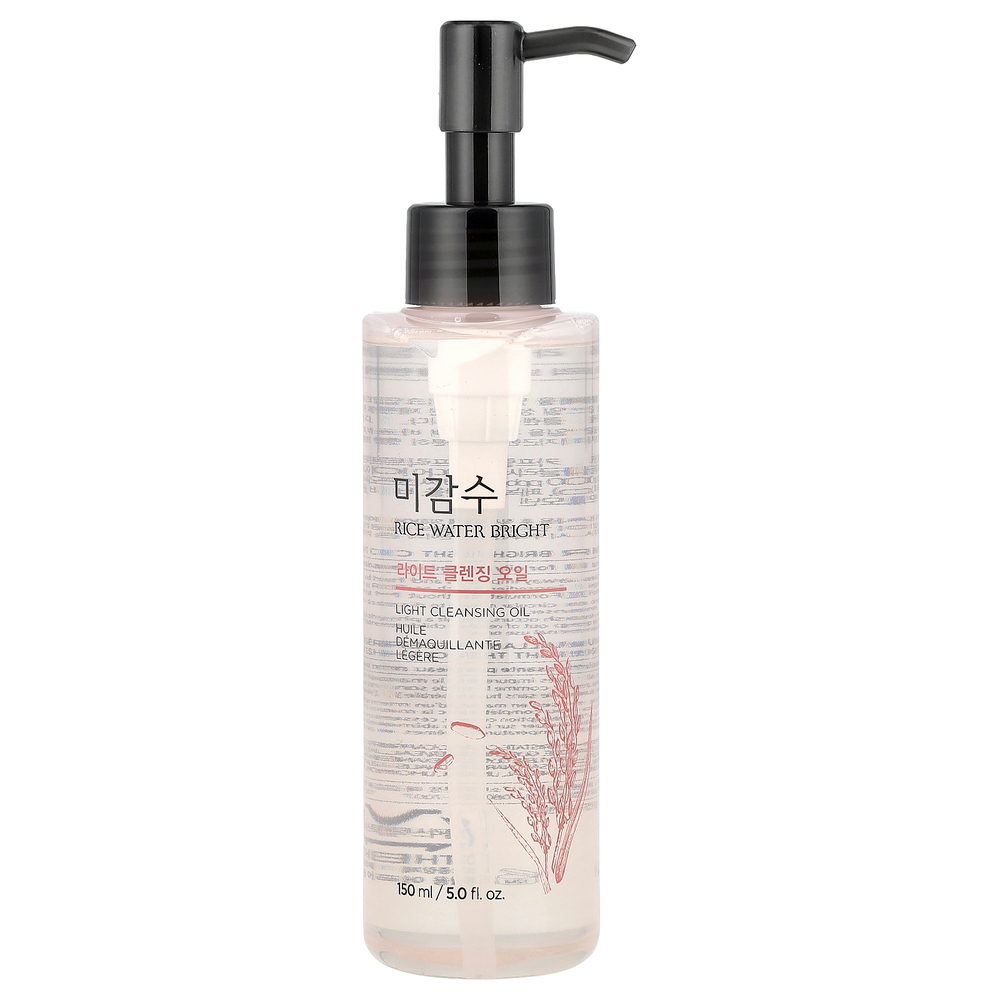 The Face Shop, рисовая вода, легкое очищающее масло, для жирной и комбинированной кожи, 150 мл (5 жидк. унций)