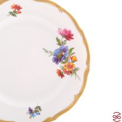 Набор тарелок Queen's Crown Мейсенский букет 19 см