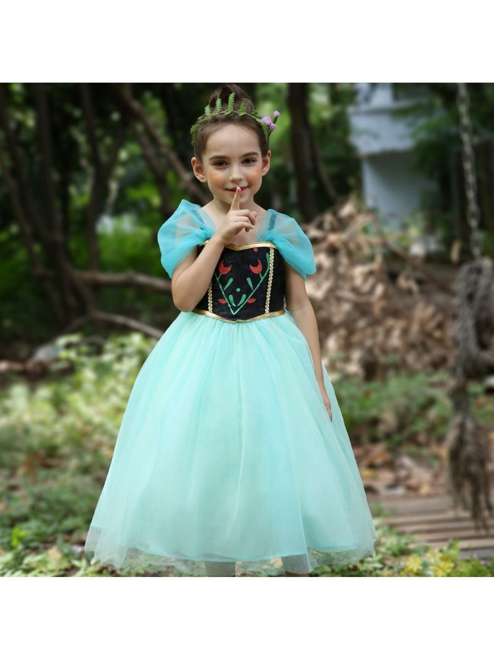 Платье принцессы Анны Холодное Сердце