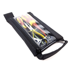 Сумка карман для инструментов Tool Pouch Small 26x15см с прозрачной стенкой