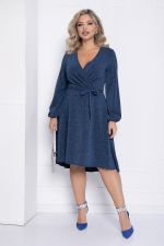 Платье праздничное Загадай желание (джинс) П14467-49М LT Collection