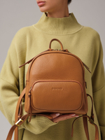 Рюкзак Deboro 31071 коричневый лист