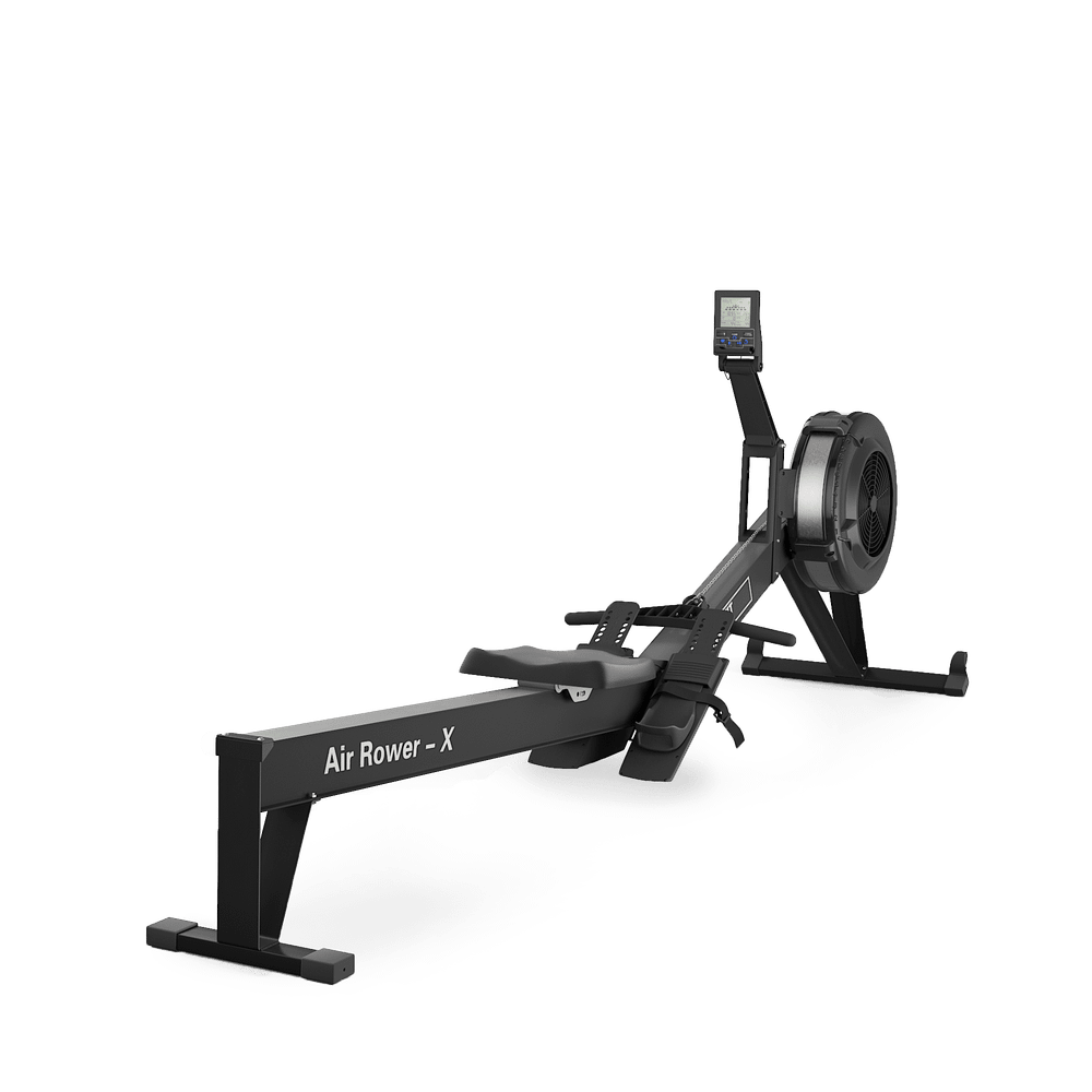 Гребной тренажер UNIX Fit  аэродинамическая нагрузка / Air Rower-X черный