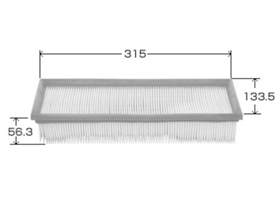 Фильтр  воздушный  VIC  A-2017
