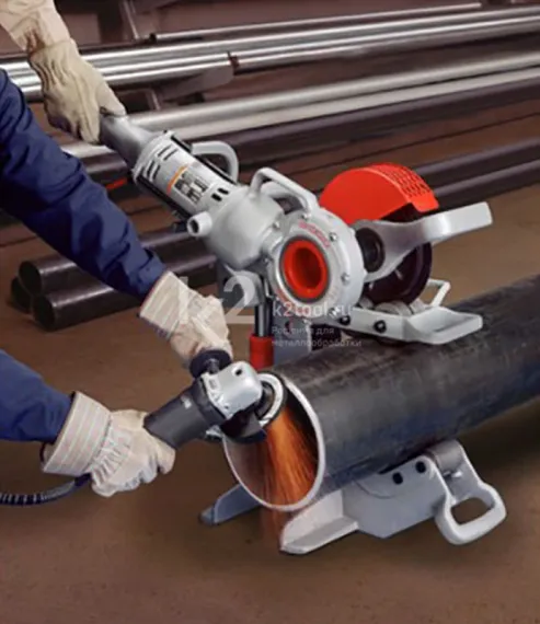 Труборез RIDGID 258 с электрическим резьбонарезным клуппом