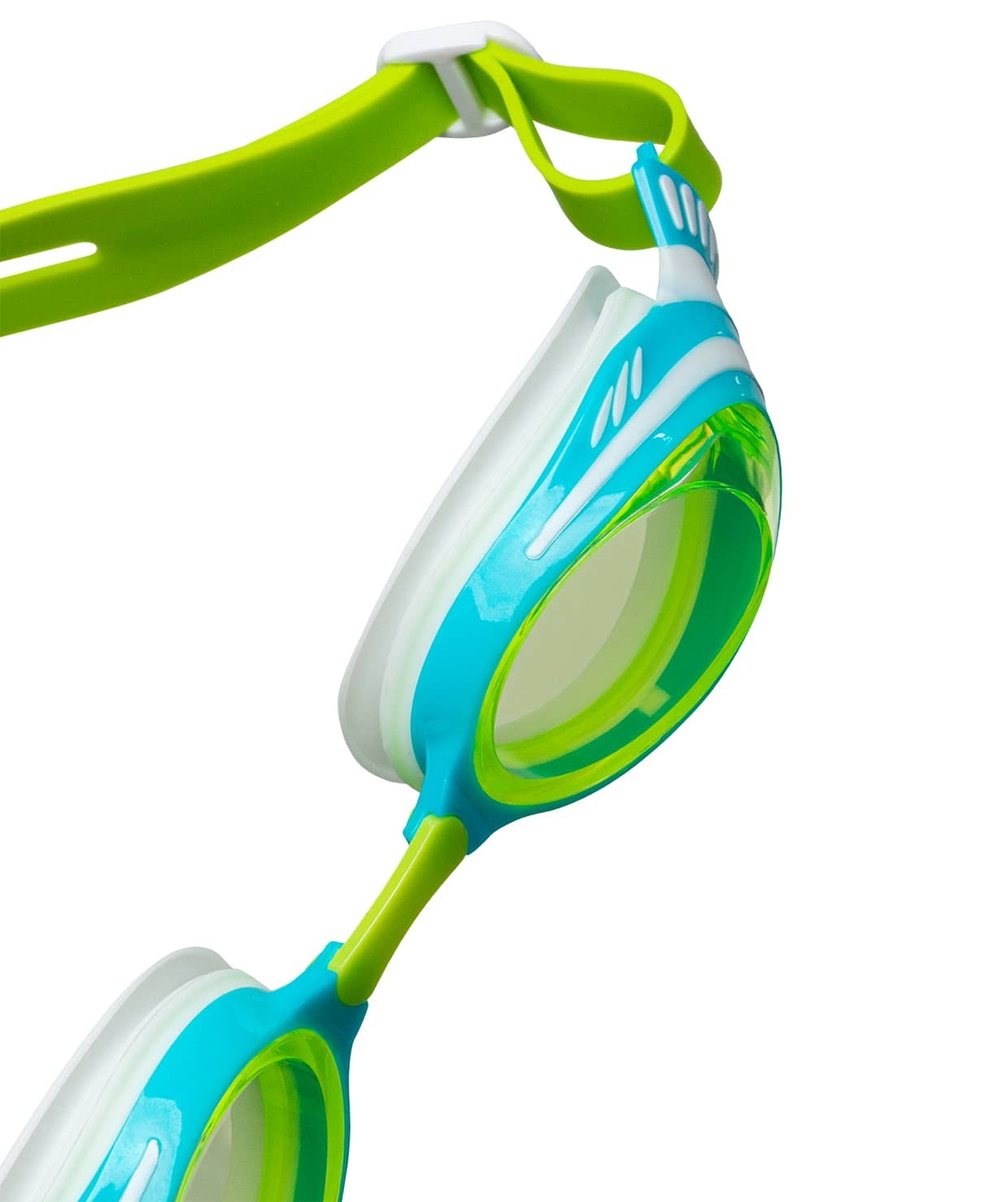 Очки для плавания Poseidon Blue/Lime, детский