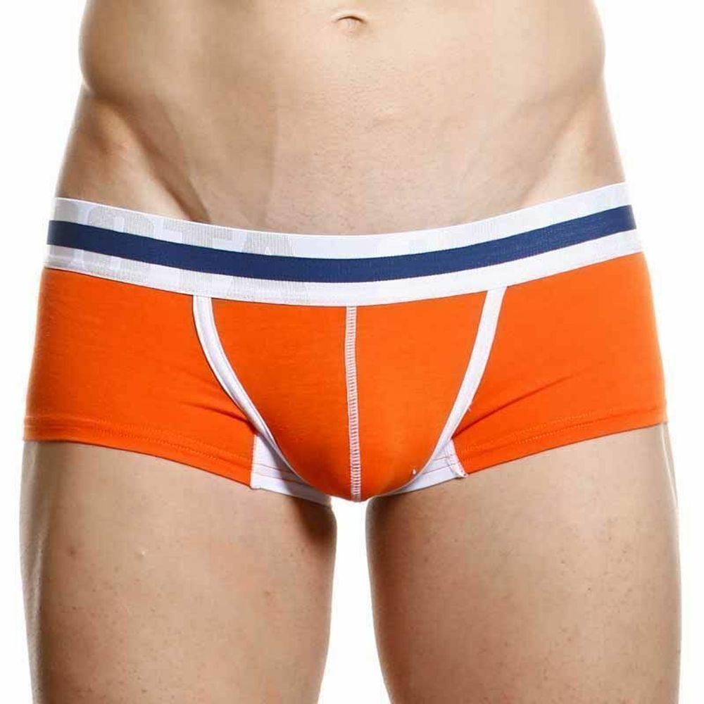 Мужские трусы хипсы оранжевые Croota Midpoint Hipster Orange CR00049