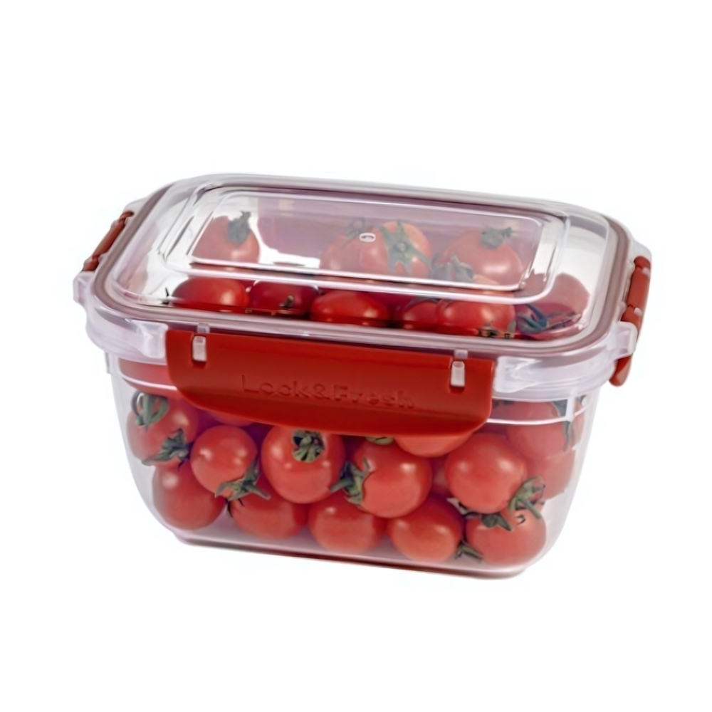 Контейнер воздухонепр. глубокий прямоугольный прозрачный МАСТЕР 1800 мл. микс цветов