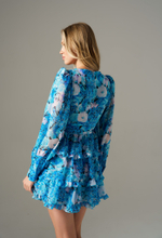 Платье мини "I said yes", бирюзовый