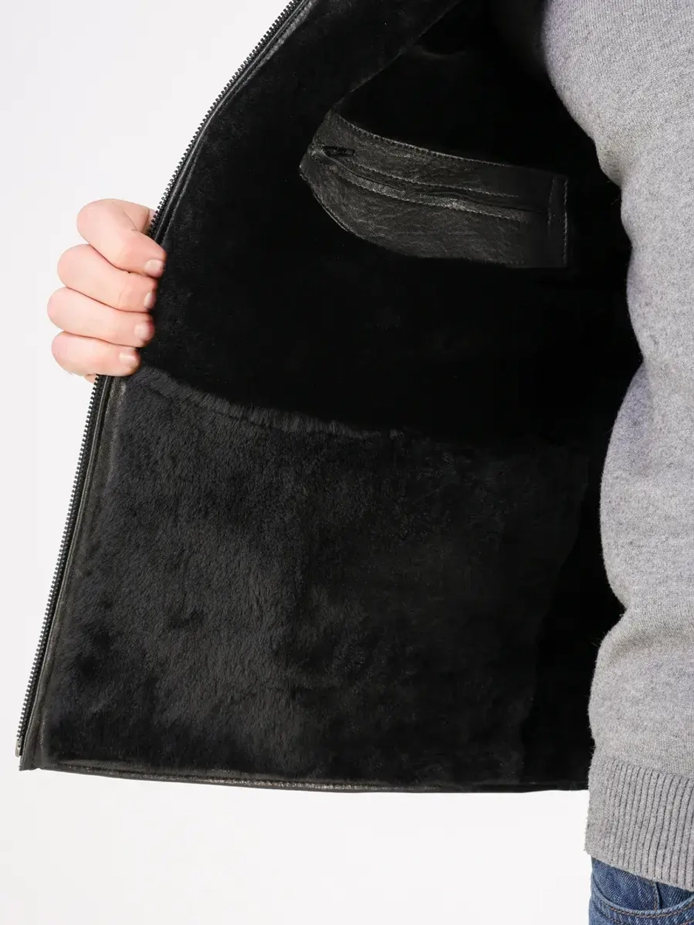 Дубленка натуральная куртка зимняя кожаная