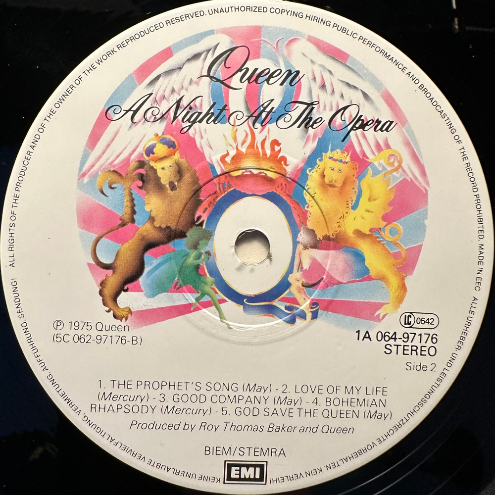 Queen - A Night At The Opera (Голландия)