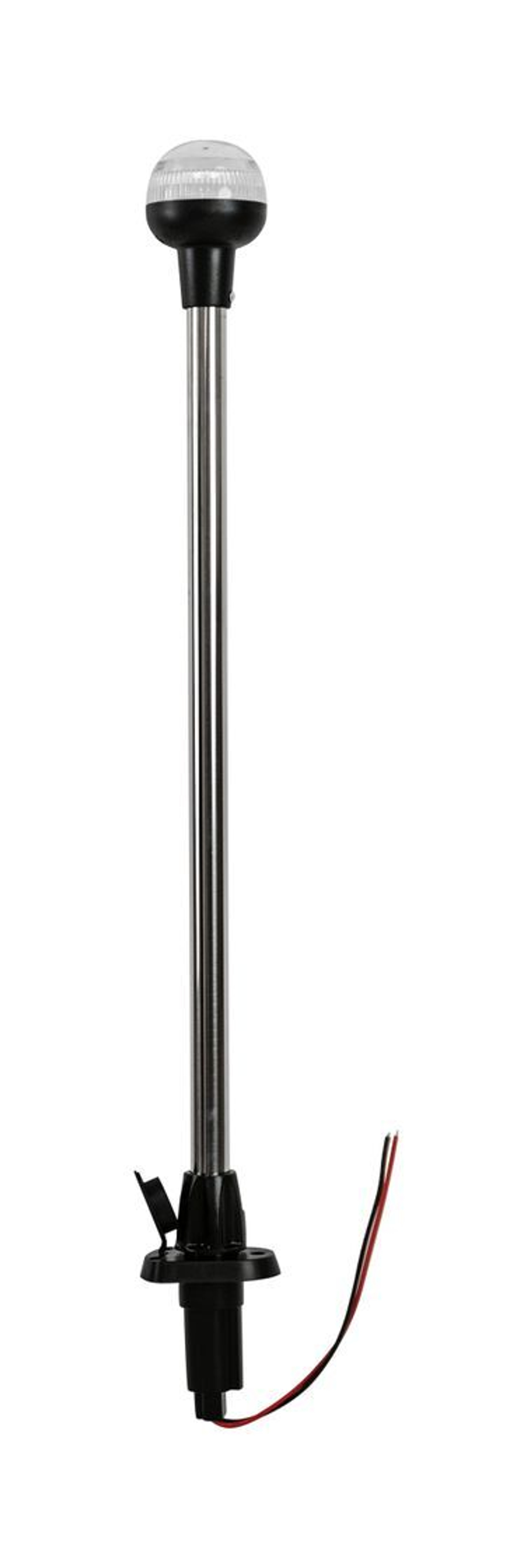 Огонь топовый на стойке 24" светодиодный 12 В