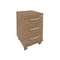 First Тумба мобильная KTM-1 Дуб Табак 412*470*650