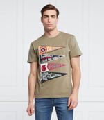 футболка pennant GUESS - хаки(M2RI04 K8FQ1)