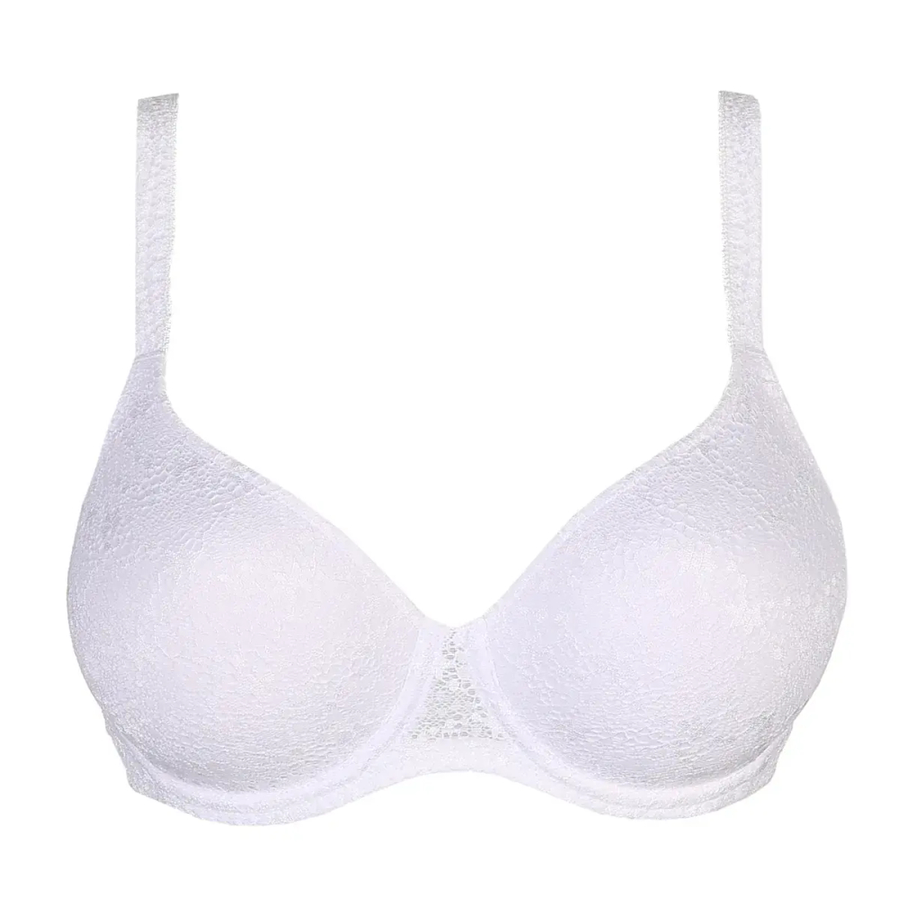 PRIMADONNA Twist Epirus Бюстгальтер с поролоновым вырезом в форме сердца, белый