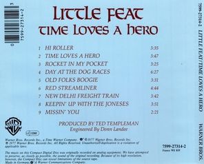 Little Feat / Time Loves A Hero (CD)