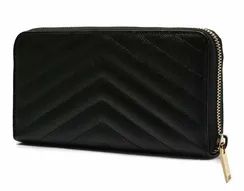 Кожаное портмоне Saint Laurent Monogram