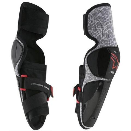 ALPINESTARS Мотозащита локтей для кросса и эндуро VAPOR PRO ELBOW PROTECTOR черно-серый 6502216