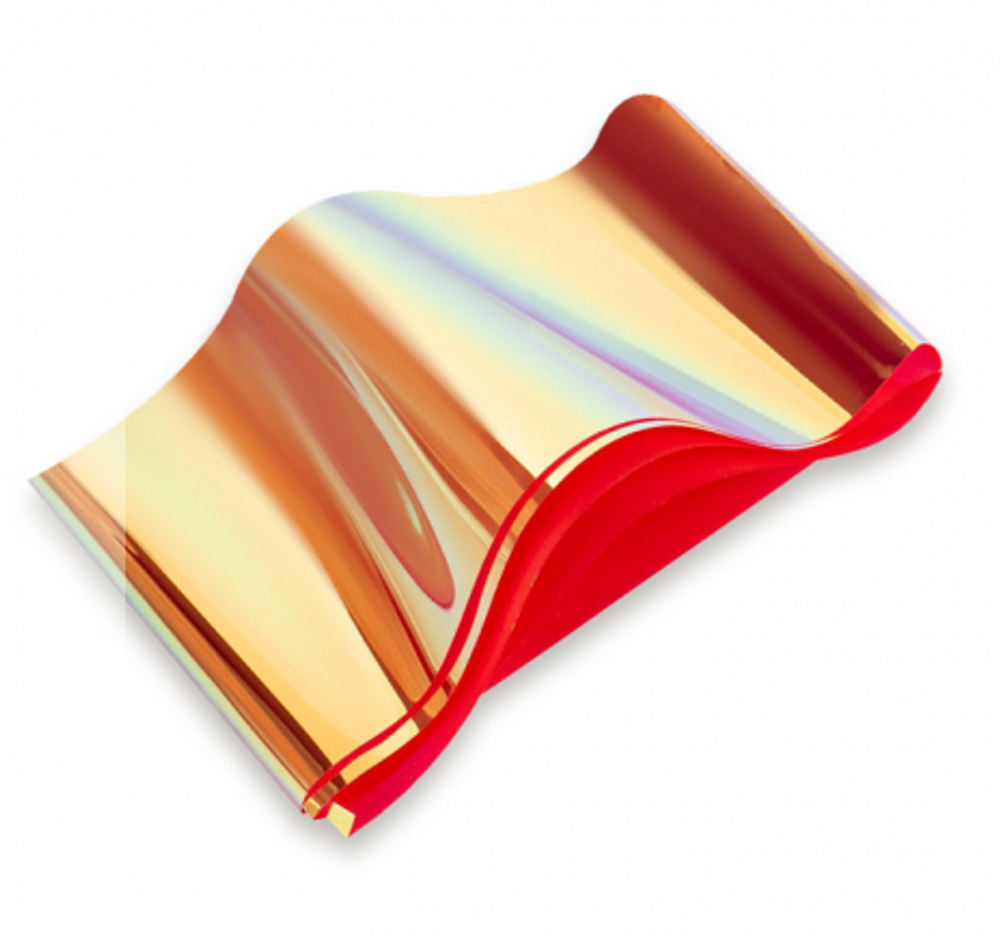 Фольга Rainbow 1 красный отлив