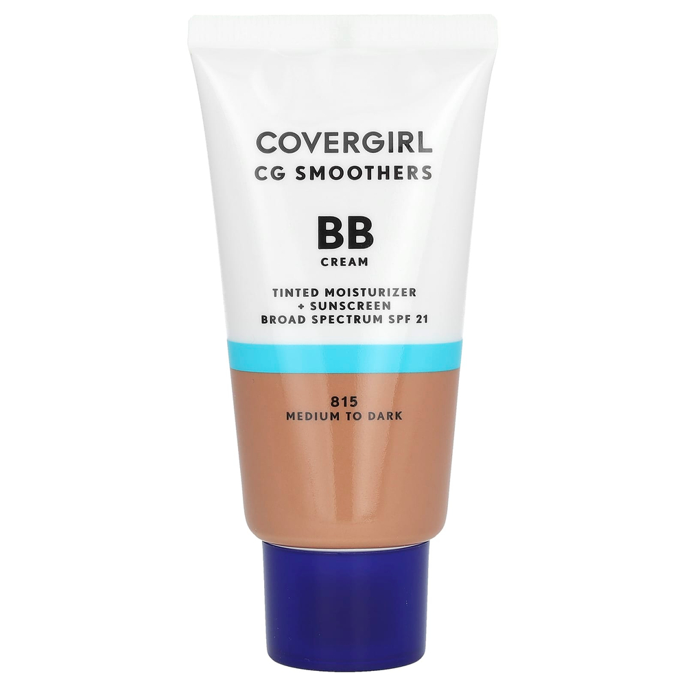 Covergirl, CG Smoothers, BB-крем, SPF 21, оттенок 815 от среднего до темного, 40 мл (1,35 жидк. унции)