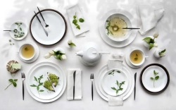 ASA Набор тарелок Ao;Table Gourmet на 2 персоны